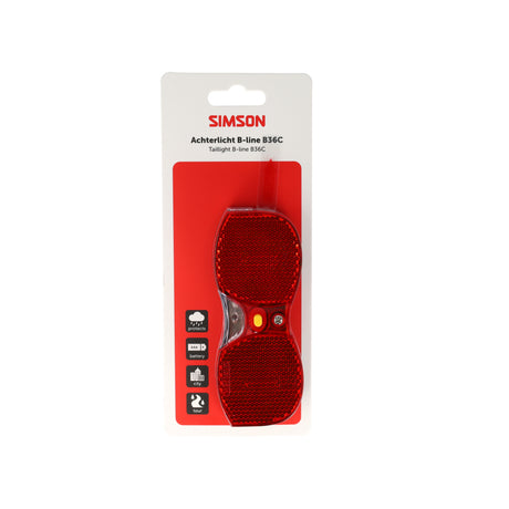 Rema tip top nederland b.v. simson achterlicht aurora b-line b36c