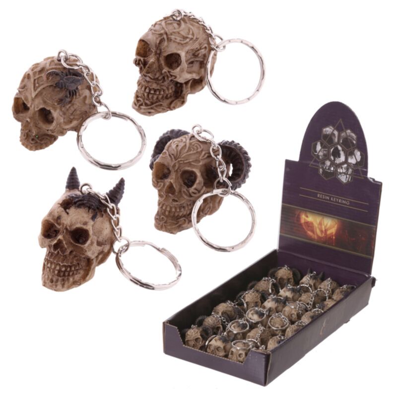 Totenkopf-Schlüsselanhänger