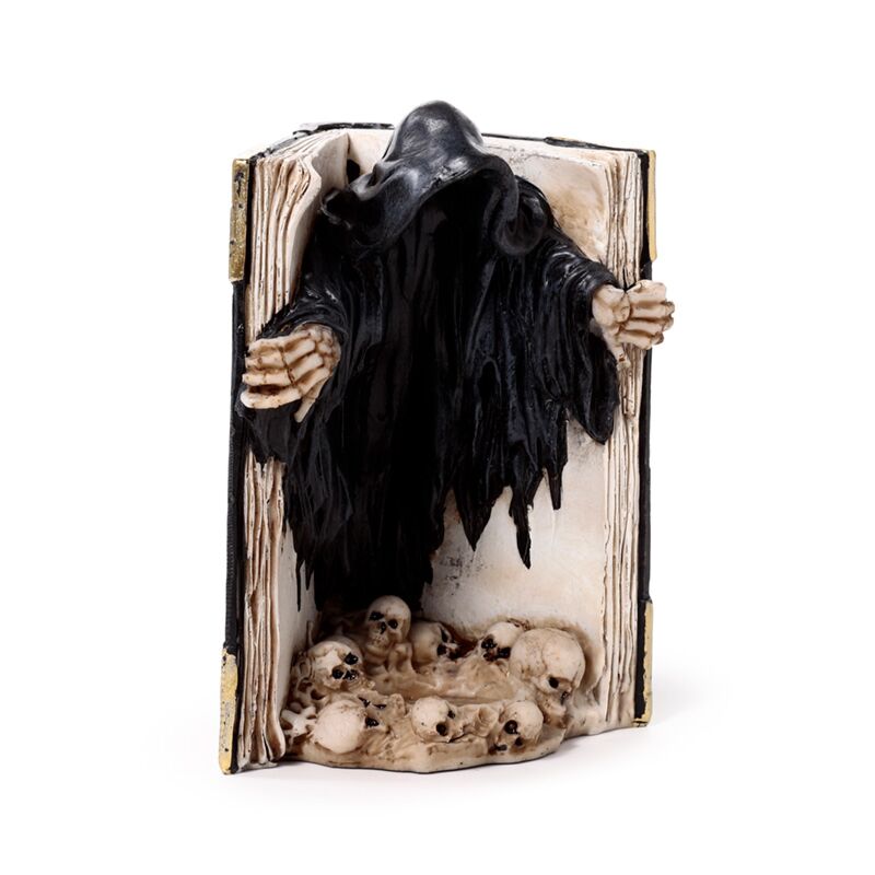 Der Reaper of Death-Teelichthalter „Book of Skulls“.