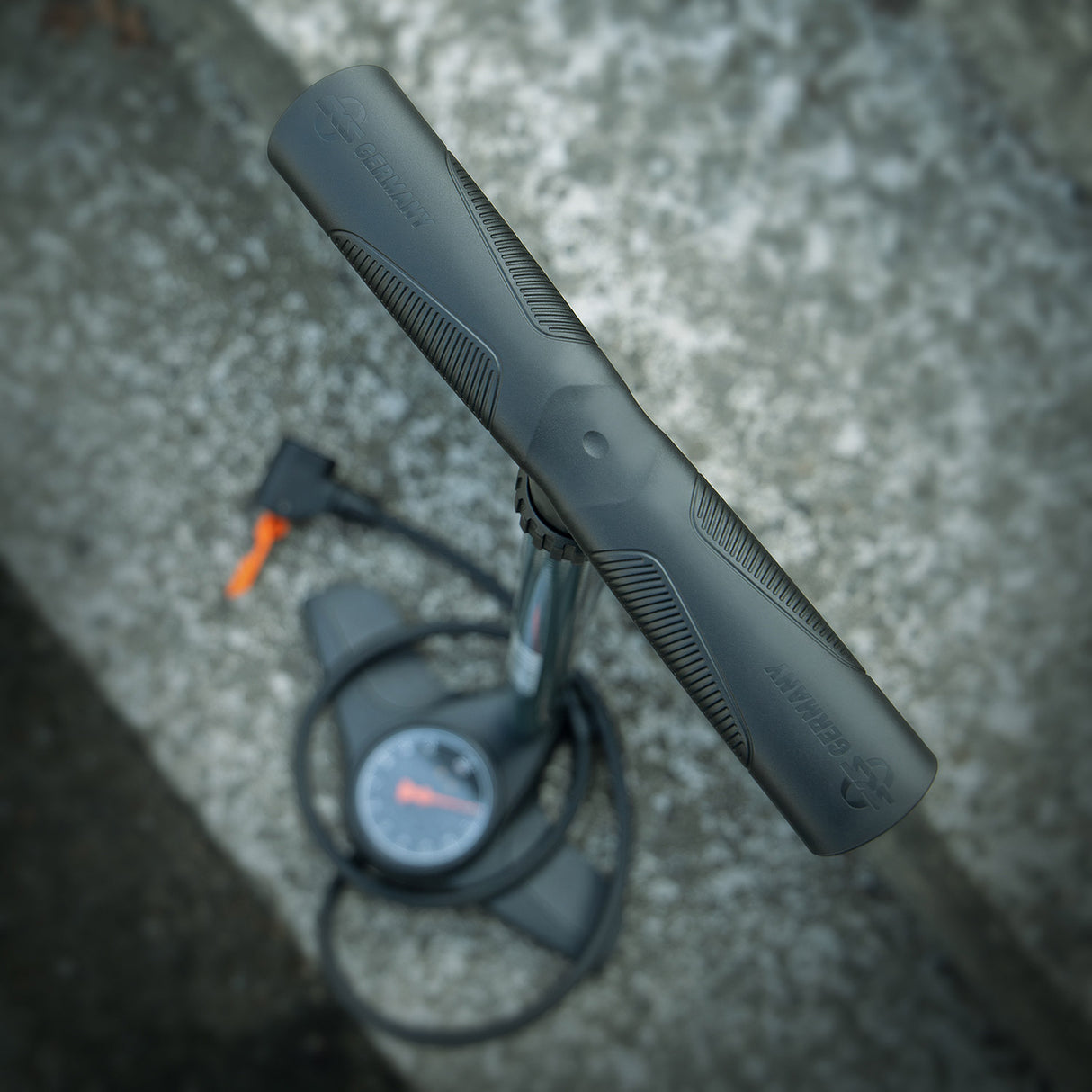 Sks Standpumpe Airlite Multiventil 10bar schwarz orange