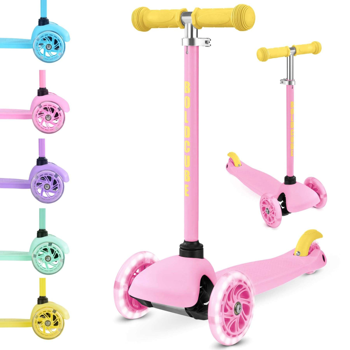 Boldcube Teeny Dreiradroller – Pink