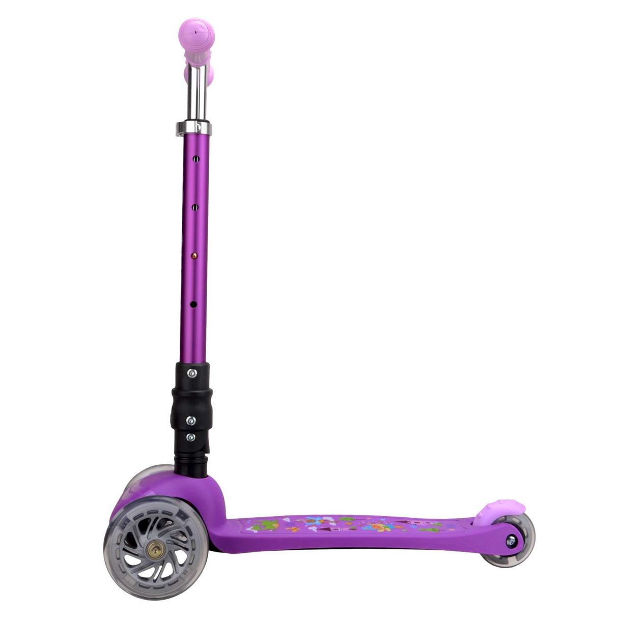Boldcube Teeny Fold dreirädriger Roller – Fairyland Purple