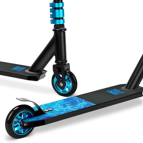 Boldcube Deluxe Stunt Scooter – Cyan