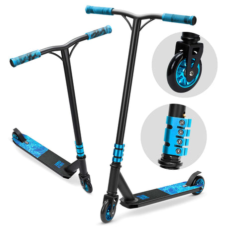 Boldcube Deluxe Stunt Scooter – Cyan