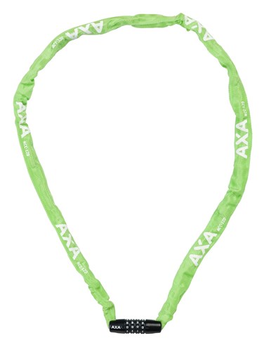 Axa Schlosskette starr 120cm Codeschloss grün (Karte)