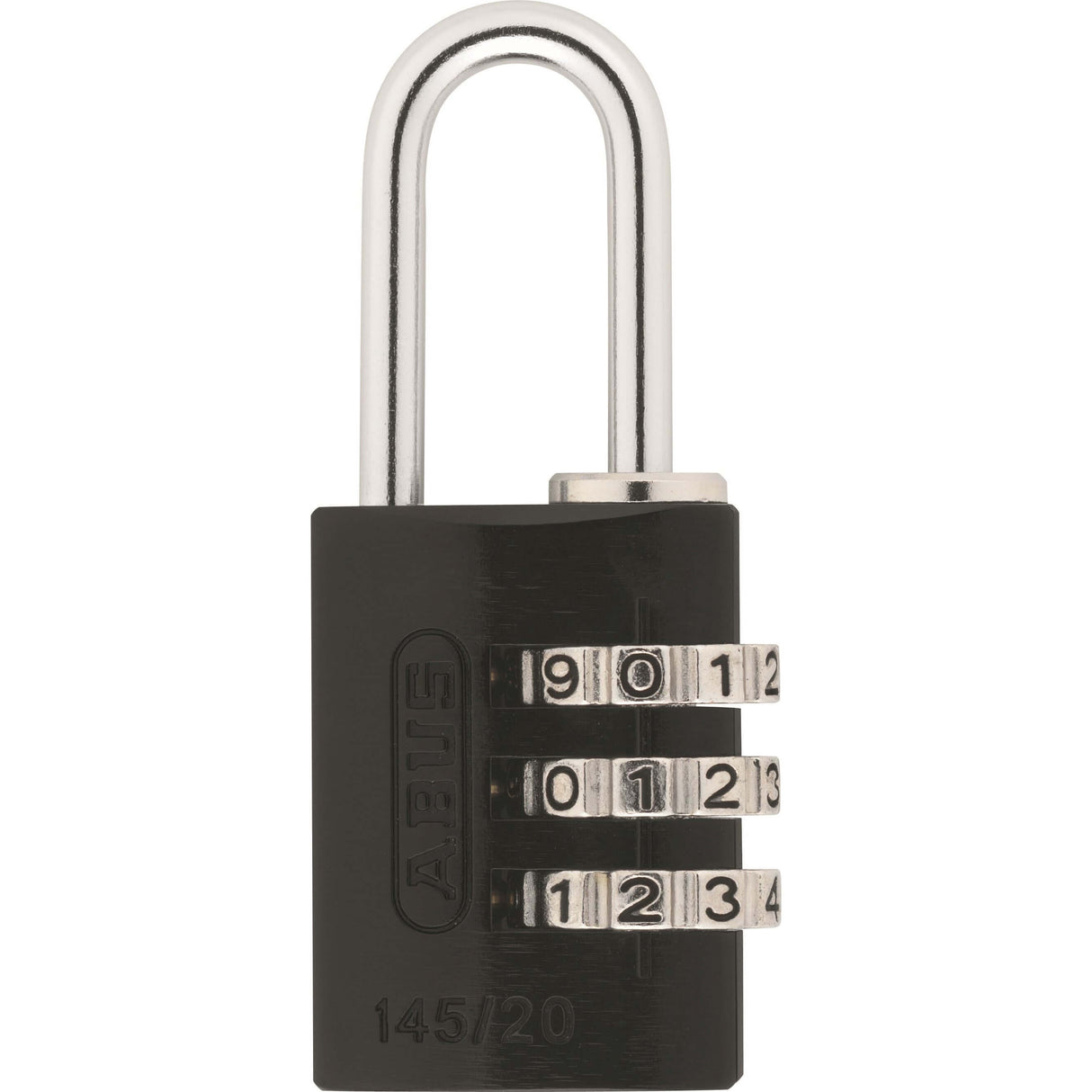 ABUS Number PADLOCK 145 20 - Černá, 5cm