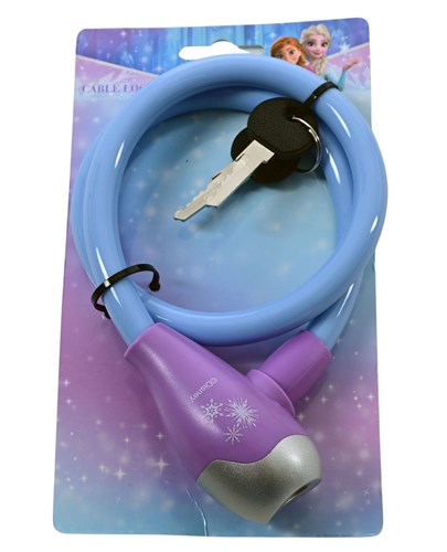 Volare Disney Frozen – Kabelschloss – Hellblau Lila