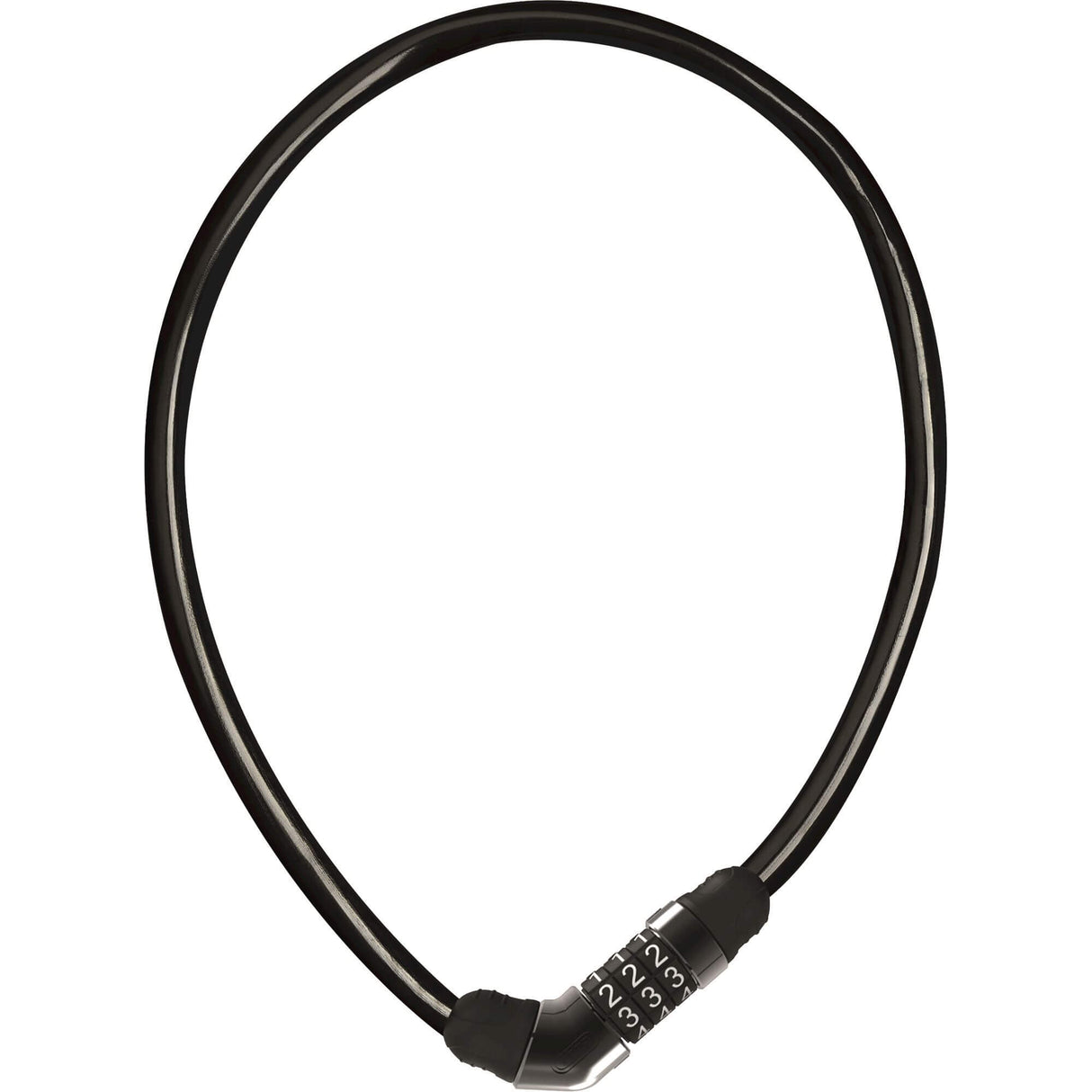 Verrouillage du câble ABUS 4408C 65 Black - 65cm