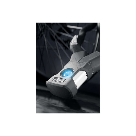 Abus Fahrradschloss Kettenschloss – Yardo Fingerprint 7807f – Sicherheitsstufe 8 – Schwarz – 85 cm – geeignet für Elektrofahrräder und Stadtfahrräder
