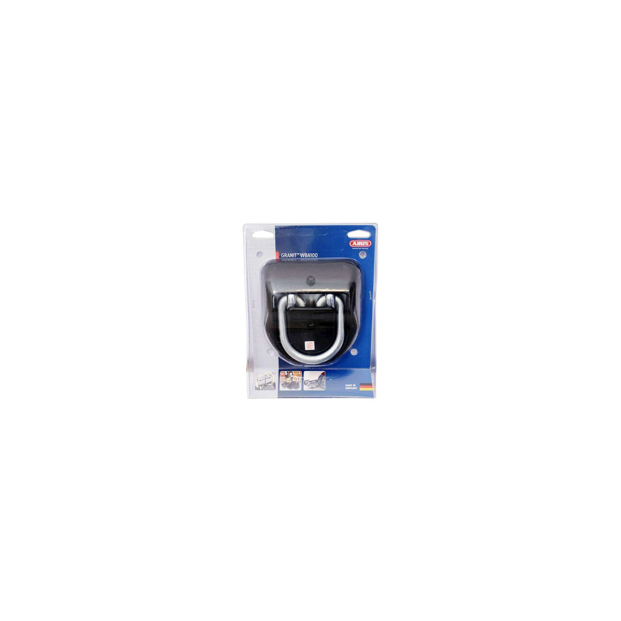 ABUS WBA100 Wand - Bodenankerschloss - Schwarz