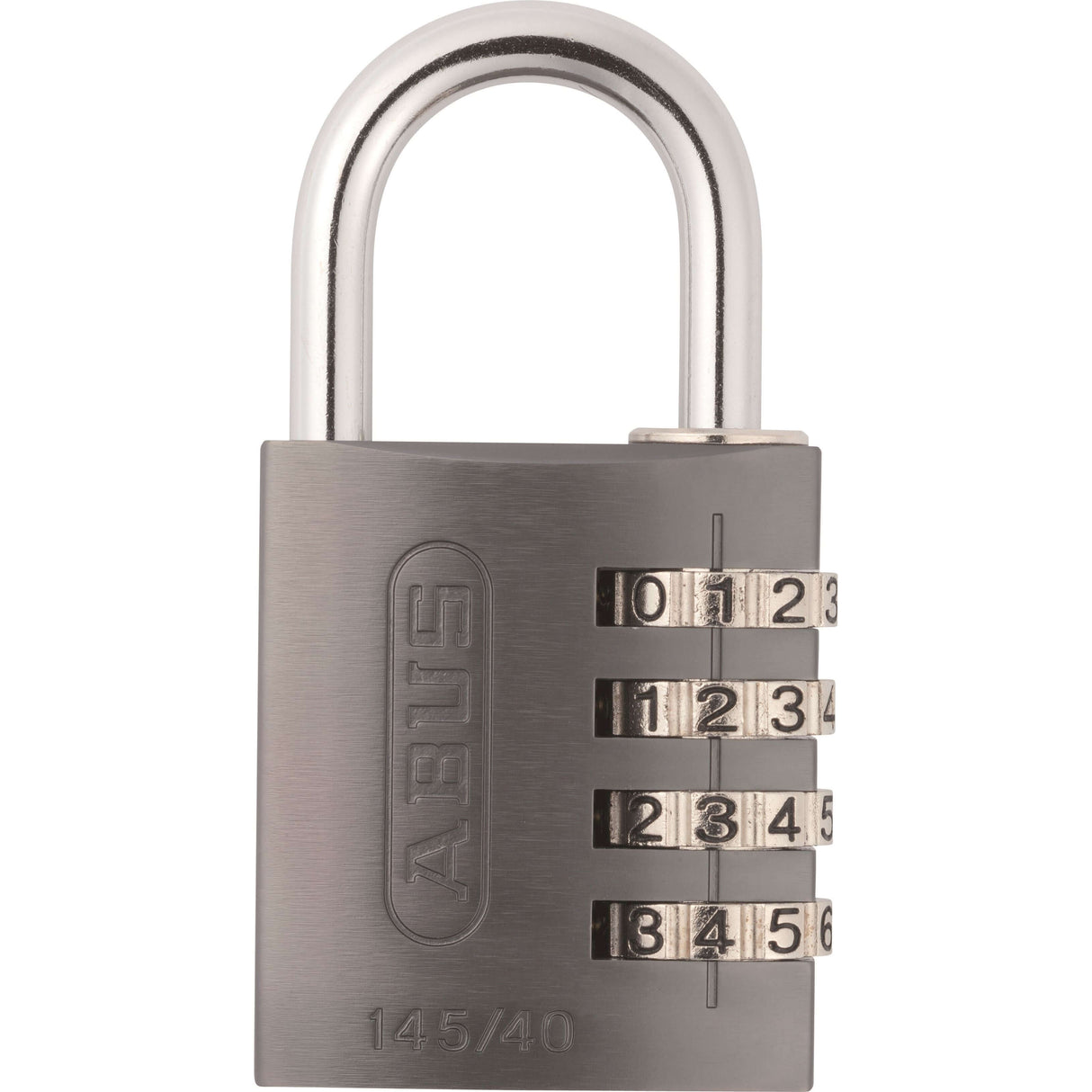 ABUS Number PADLOCK 145 40 Titanium Grey - 7 cm