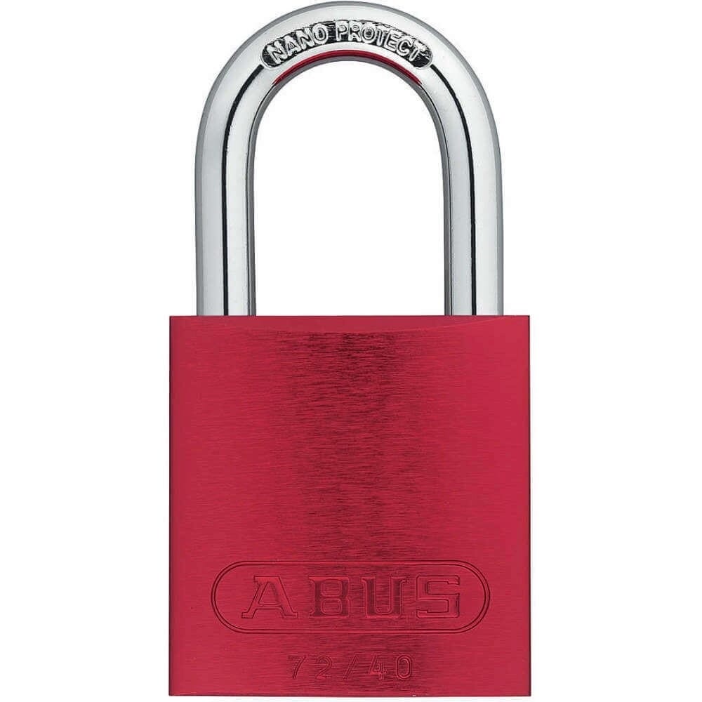 Padlock Abus 72 40 czerwony