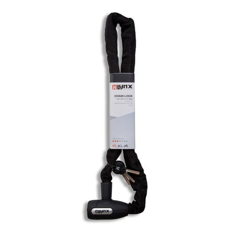 Luchskettenschloss 5,5 x 85 cm Black Cityline m