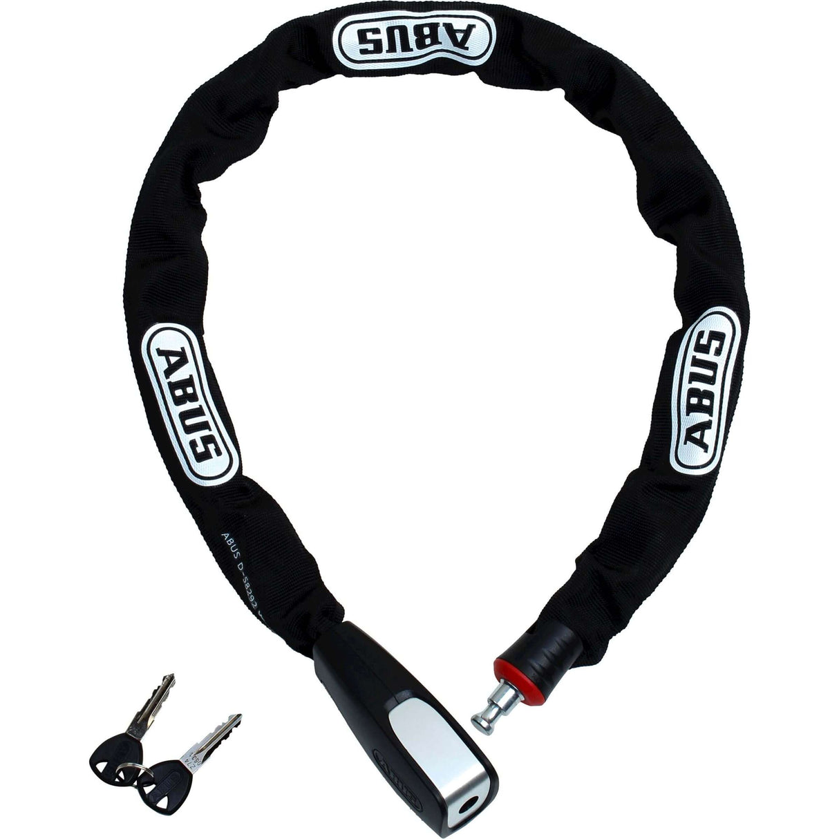 Abus Steel -o -Chin 8807K 85 Bk - Fahrradschloss - 85 cm - Schwarz