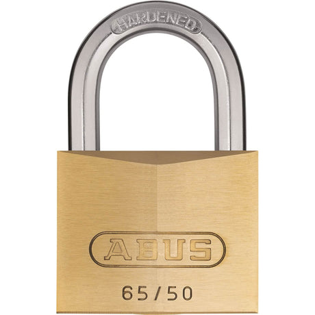 Abus brass padlock 65 50mm gold - 7 cm