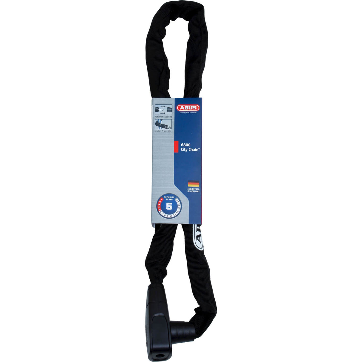 Abus CityChain 6800 85 2,0 czarny 85 cm