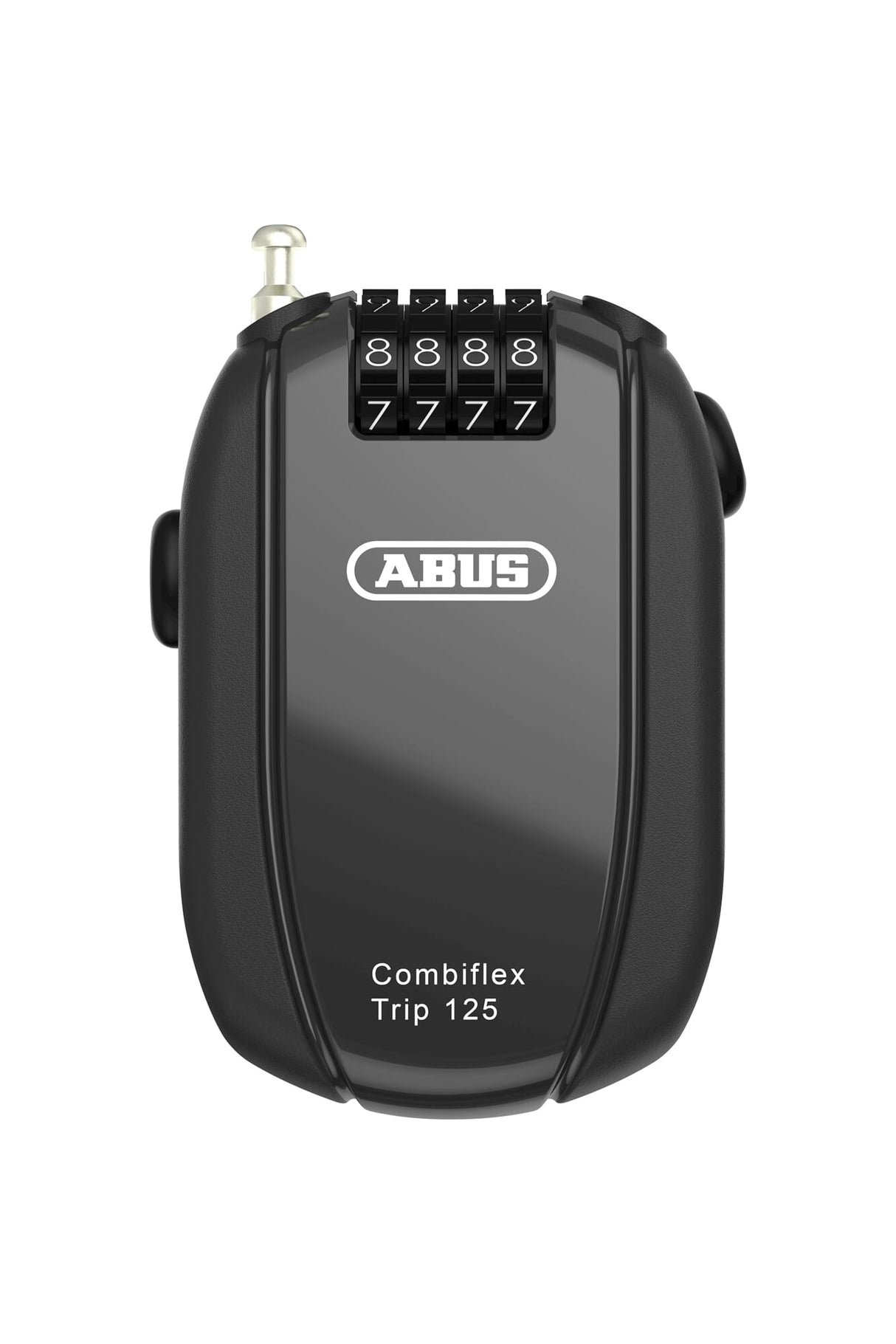 Abus -Kombiflex -Reise 125, schwarze Länge 85 cm