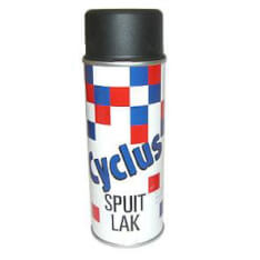 Cycplus Cycle Spray Lacquer 400cc sort Mat