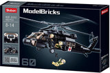 Sluban Model Bircks Sanitätshubschrauber der US-Armee (M38-B1012)