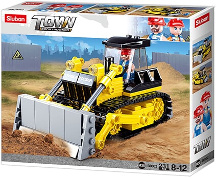 Sluban Baubulldozer (M38-B0802)