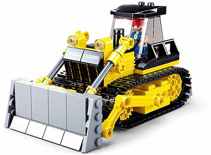Sluban Baubulldozer (M38-B0802)