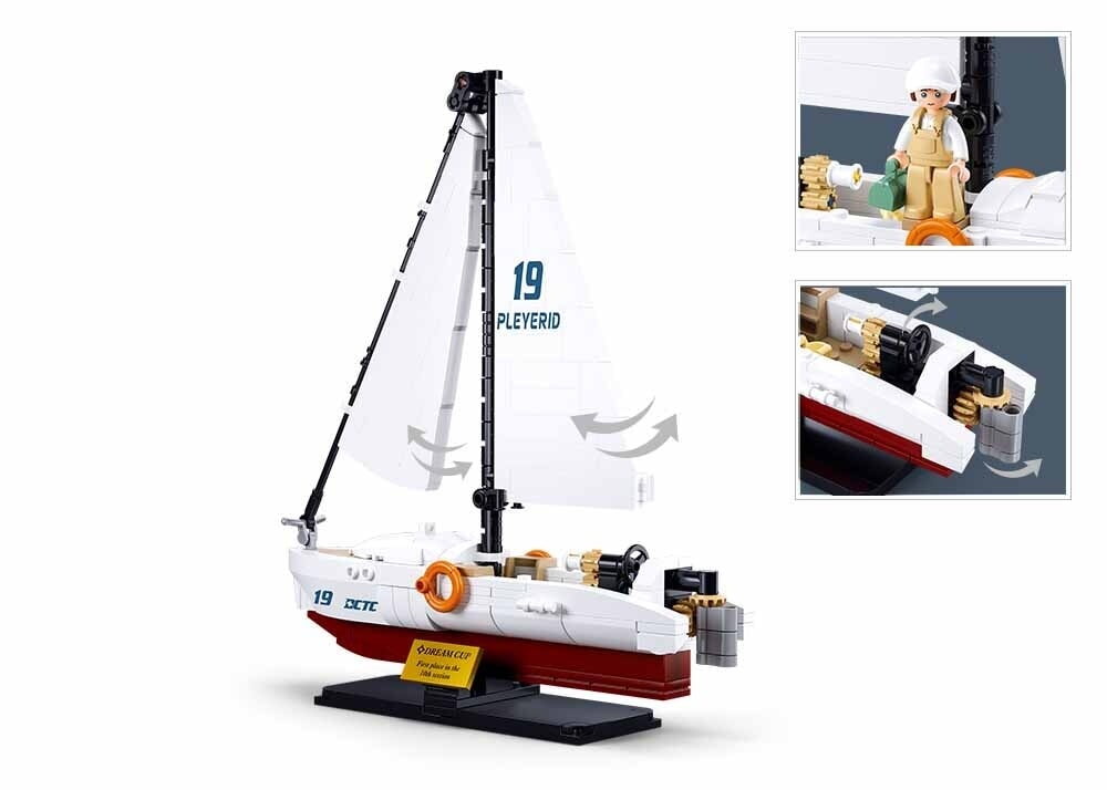Sluban modelliert das Rodeo-Schnellboot (M38-B1190)
