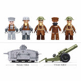 Sluban-Armee greift Panzer 1. Weltkrieg an – 47vs (m38-b1295)