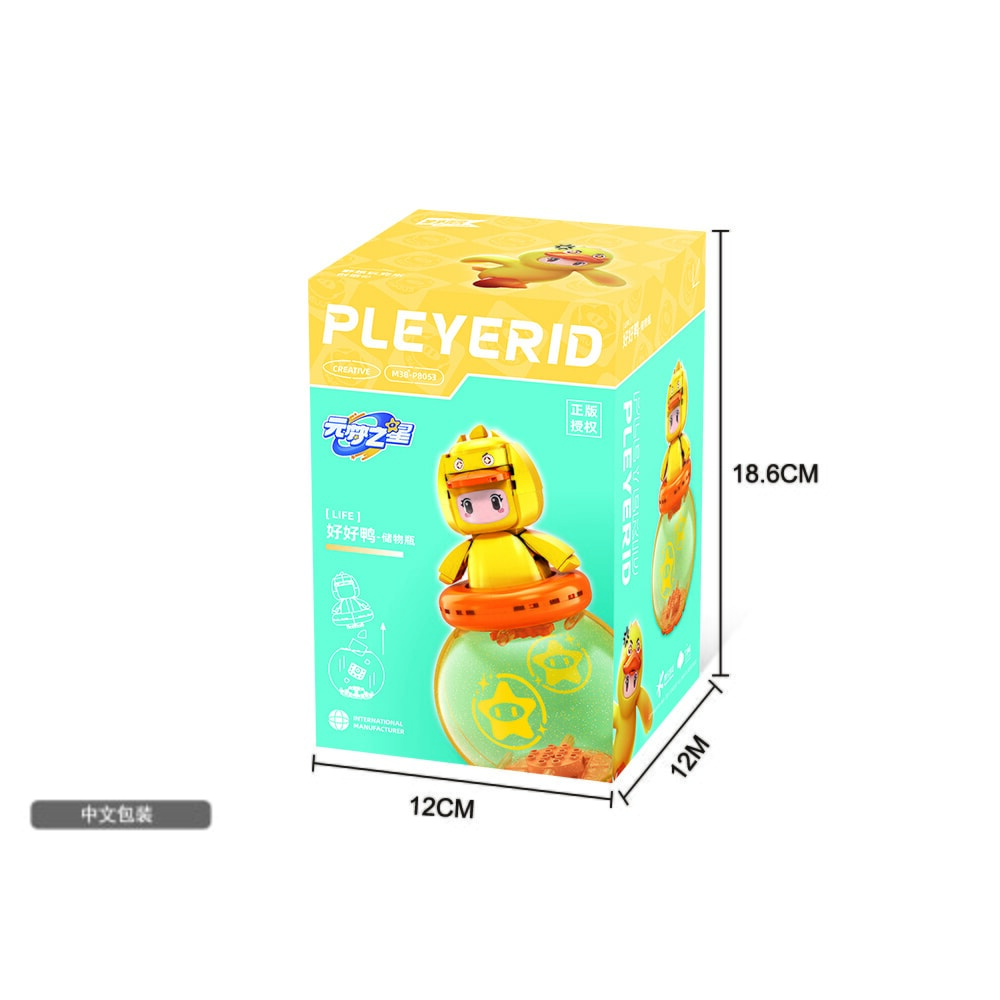 Sluban-Pleyerid-Ente mit Aufbewahrungsball-Pleyerid (m38-p8053)