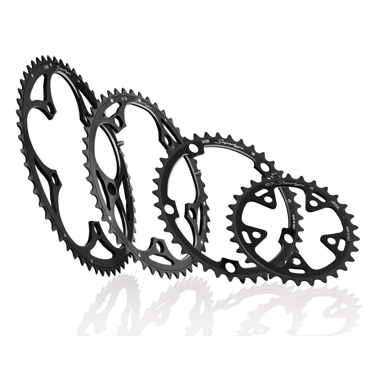 Shimano Miche Chain Top Supertype 130 39t dreifach schwarz