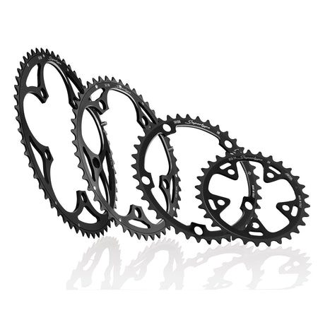 Miche Kettenblatt Supertype 130 42t Shimano Triple Black