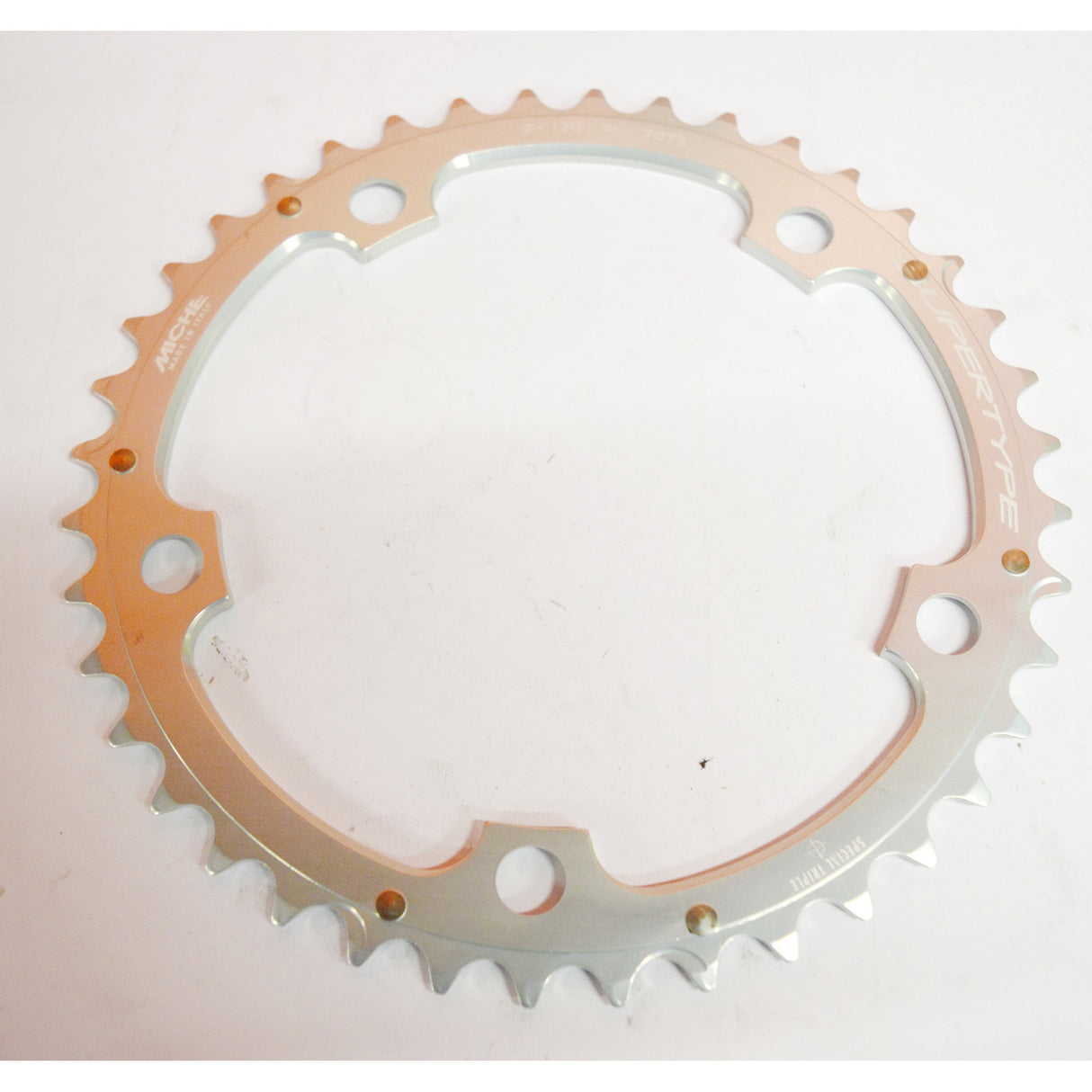 Miche Kettenblatt Supertyp 130 40T Shimano Triple Silber