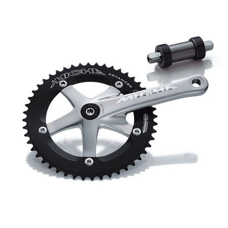 Miche Crankstel Piste Fortgeschrittene 165 mm 48tds. 1 8 Silber