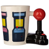 Game over Joystick – Keramikbecher mit geformtem Griff