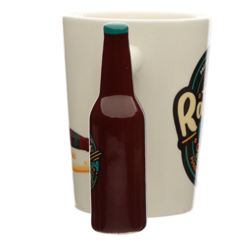 Lieber Bier trinken – Keramikbecher mit Henkel