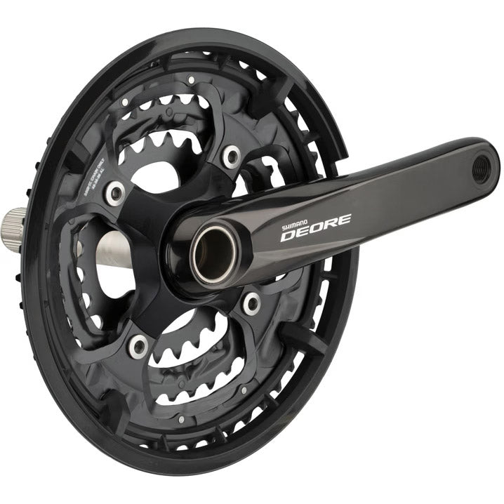 Shimano Kurbelgarnitur Deore 3x10v 175mm 26 36 48t schwarz OEM