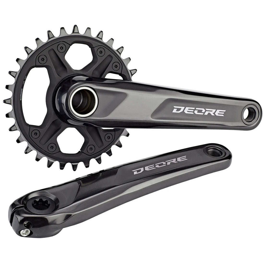 Shimano Kurbelgarnitur Deore 12V 32Z 175mm schwarz OEM