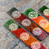 Räucherstäbchenhalter Om aus Speckstein