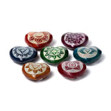 Chakra-Herz-Räucherstäbchenhalter aus Speckstein