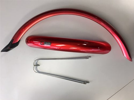 EUROFENDER SET MATPLATES 20 Zoll 58 mm PVC rot