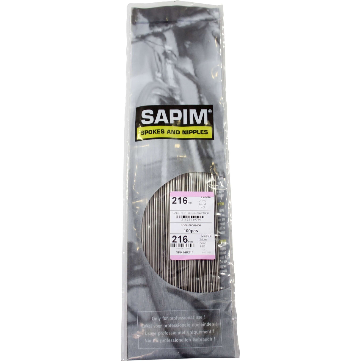 Sapim Speichenführer 14-216 Edelstahl Z-Nippel (1 Stück)