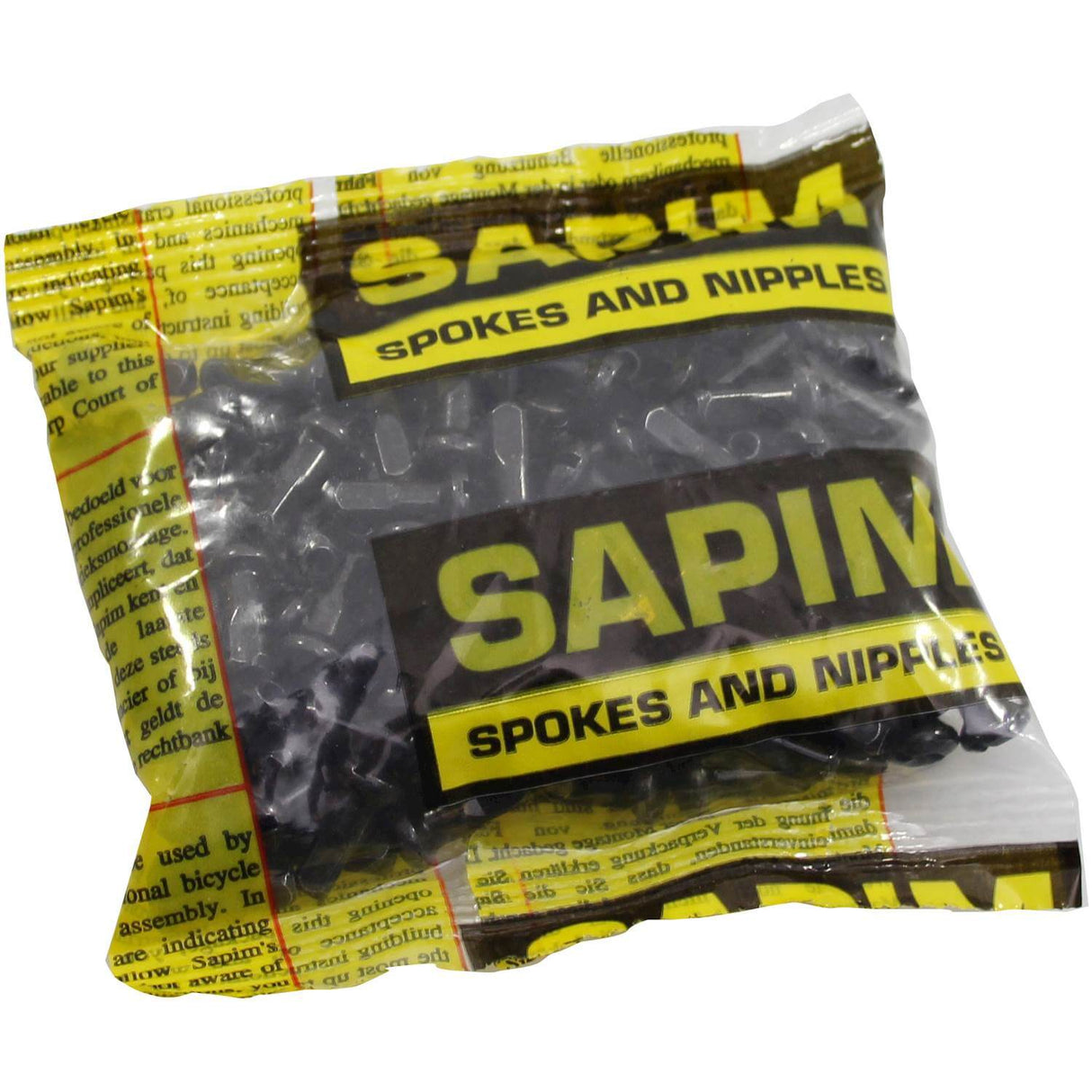 Sapim Spaak Nipple SP13 Black Bag (100 stykker)