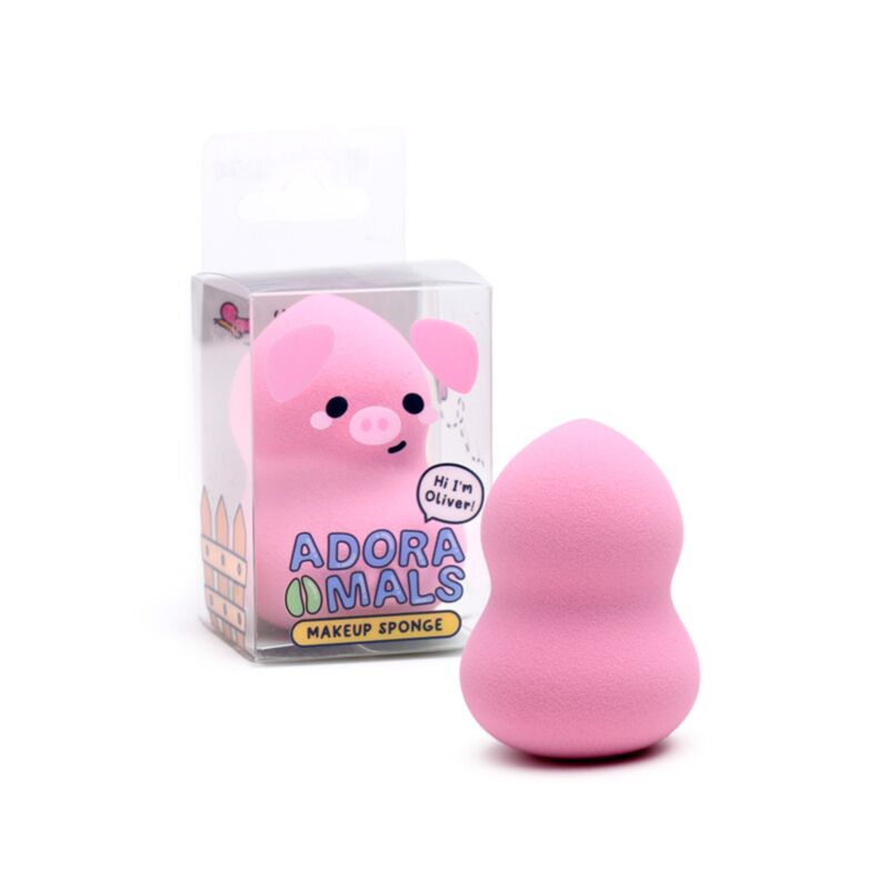 Adoramals Oliver das Schwein Make-up-Mixer-Schwamm