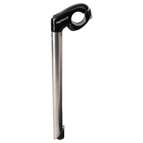 ERGOTEC STEM 22 mm schwarzer Edelstahl 23 cm 38210