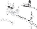 Sram Scheibenbremse DB4 Scheibenbremsen DB4 rechts mattschwarz