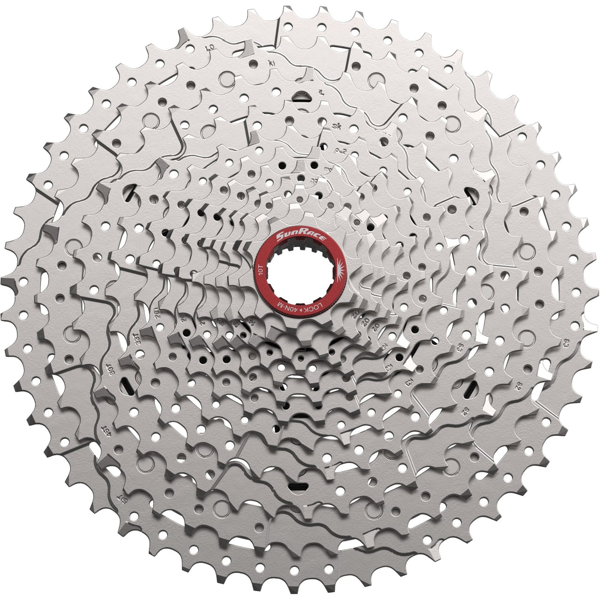 Sunrace Kassette CSMZ930 12V 10-51T Microspline Silber R