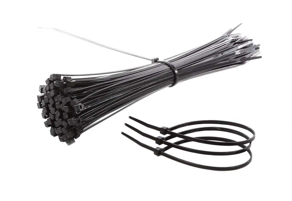 Mirage Cable Binder 140x3.5mm Black (P100)