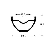 Stan's Crest S2 Vorderrad – 29 Zoll – 15 x 110 Zoll – 6-Loch – Grau
