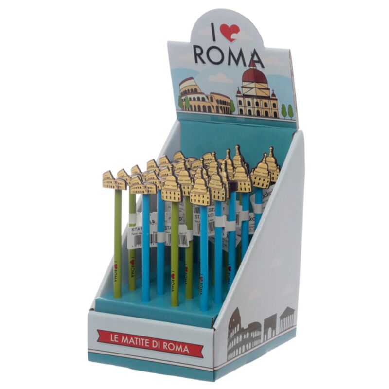 I heart Roma – Bleistift mit PVC-Oberseite