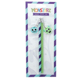 Set mit 2 PVC-Anhängern Bleistift – Monsterz Monster
