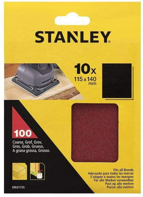 Stanley papier 115x140mm p100 10szt %%